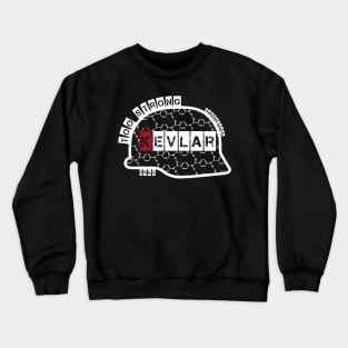 Kevlar polymer helmet reverse design Crewneck Sweatshirt